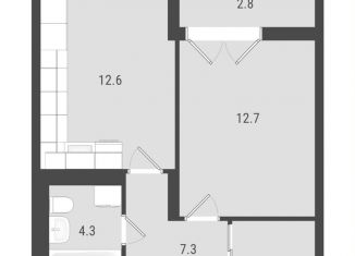 Продается 1-ком. квартира, 39 м2, Самара, Южное шоссе, 11, Куйбышевский район