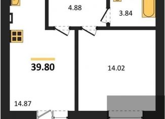 Продаю 1-ком. квартиру, 39.8 м2, Воронежская область