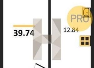 Продажа 1-ком. квартиры, 39.7 м2, Ростов-на-Дону, улица 23-я Линия, 54с7, ЖК Город у Реки