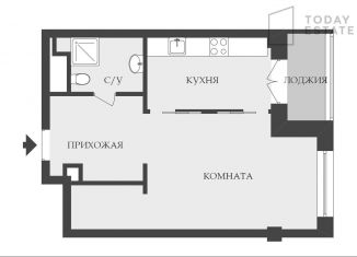 Однокомнатная квартира на продажу, 45.3 м2, Москва, Береговой проезд, 5к1, ЖК Фили Град