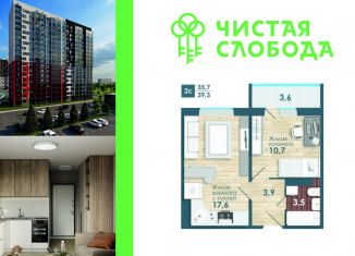 Продам 2-ком. квартиру, 35.7 м2, Новосибирск, Спортивная улица, 37