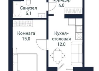 Продам 2-комнатную квартиру, 38 м2, Челябинская область, Ласковая улица, 1