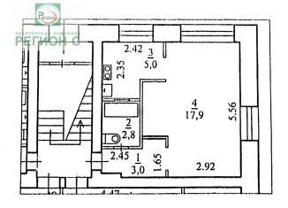 Продажа 1-комнатной квартиры, 29 м2, посёлок Талажский Авиагородок, Авиационная улица, 6