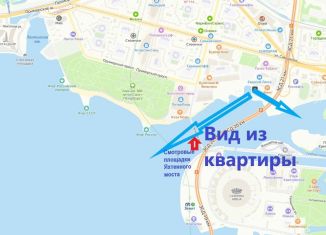 Сдача в аренду 1-комнатной квартиры, 46.3 м2, Санкт-Петербург, Приморский проспект, 62к1, Приморский район