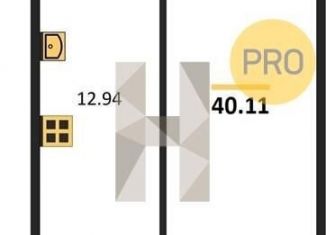 Продаю 1-ком. квартиру, 40.1 м2, Ростов-на-Дону, улица 23-я Линия, 54с7, ЖК Город у Реки