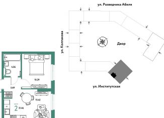 Продажа 2-ком. квартиры, 31.5 м2, Москва, Даниловский район