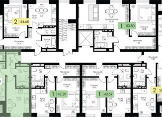 Продается однокомнатная квартира, 42.3 м2, Смоленск, Ленинский район