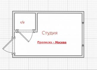 Продажа квартиры студии, 11 м2, Москва, Черницынский проезд, 7с10, метро Первомайская