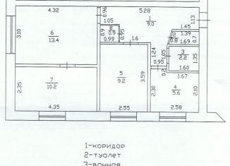 Продаю 3-комнатную квартиру, 51.3 м2, поселок городского типа Голынки, поселок городского типа Голынки, 10