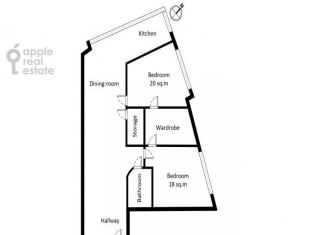 Аренда 3-ком. квартиры, 104 м2, Москва, Кочновский проезд, 4к1, ЖК Аэробус