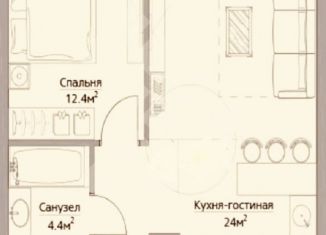 Продается 2-комнатная квартира, 47.6 м2, Москва, Багратионовский проезд, 5Ак1, ЖК Фили Сити