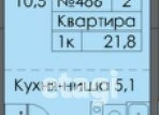 Продажа квартиры студии, 21.8 м2, Санкт-Петербург, муниципальный округ Сампсониевское, Большой Сампсониевский проспект, 69к5