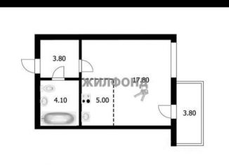 Квартира на продажу студия, 31.9 м2, Новосибирск, Ленинградская улица, 138, ЖК Ленинград