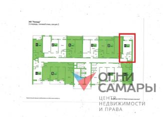 Квартира на продажу студия, 25.2 м2, Самара, Промышленный район, Краснодонская улица, 10А