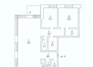Продам трехкомнатную квартиру, 154 м2, Красногорск, улица Согласия, 13, ЖК Парк Рублёво