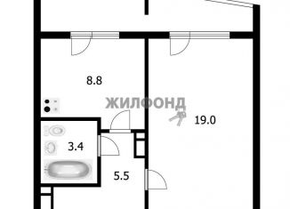 Продаю 1-комнатную квартиру, 41.4 м2, Новосибирск, Красный проспект, 327, ЖК Инфинити