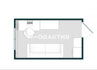 Продажа комнаты, 10.4 м2, Новосибирск, улица Челюскинцев, 44, Железнодорожный район
