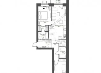 Продажа 2-комнатной квартиры, 78.8 м2, Вологодская область, Февральский переулок, 7