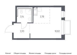 Продажа квартиры студии, 21.7 м2, Московская область, жилой комплекс Томилино Парк, к6.2