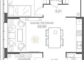 Продается 2-комнатная квартира, 82 м2, Москва, станция Шелепиха, Шелепихинское шоссе