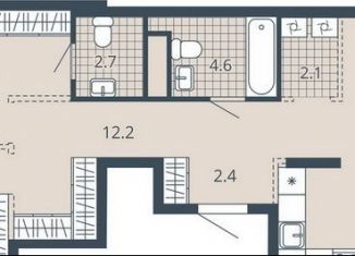 2-комнатная квартира на продажу, 88.9 м2, Пензенская область