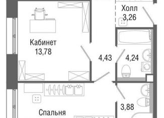 Продам двухкомнатную квартиру, 74.1 м2, Москва, Ильменский проезд, 14к1, метро Селигерская
