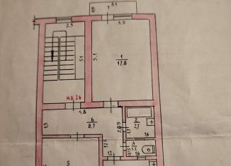 Продается 2-ком. квартира, 50.2 м2, Моздок, улица Кирова, 124