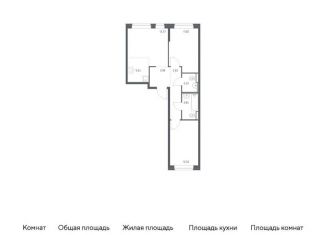 Продажа 2-ком. квартиры, 59 м2, Санкт-Петербург
