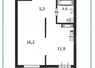 Продам 1-комнатную квартиру, 38 м2, Санкт-Петербург, проспект Маршала Блюхера, 7к1, ЖК Медалист