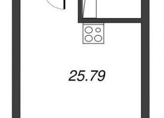 Продам квартиру студию, 28.7 м2, Ленинградская область