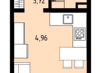 Продаю квартиру студию, 24.6 м2, Пермский край