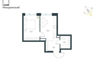 Продаю 1-комнатную квартиру, 34 м2, Москва, метро Мичуринский проспект