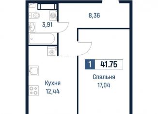 Продажа однокомнатной квартиры, 41.8 м2, Ярославль, Дзержинский район, Романовская улица, 6к2