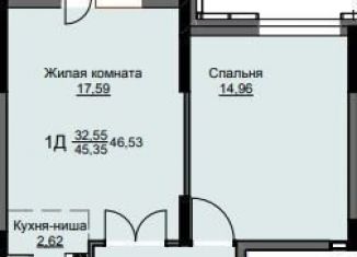 Продается 1-комнатная квартира, 46.5 м2, Щёлково, жилой комплекс Соболевка, к8