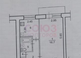 Продам 1-комнатную квартиру, 31 м2, Волгоград, Тракторозаводский район, улица Дзержинского, 51А