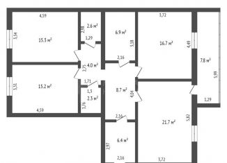 Продажа 3-ком. квартиры, 99.8 м2, Тюменская область, улица Тимофея Кармацкого, 7к2