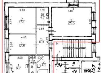 Продажа 3-комнатной квартиры, 83.7 м2, Санкт-Петербург, Московский район, улица Севастьянова, 5