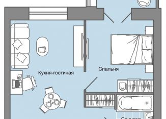 Продаю 2-комнатную квартиру, 41 м2, Удмуртия, улица Строителя Николая Шишкина, 11к1