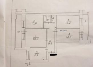 Продаю четырехкомнатную квартиру, 107.4 м2, Санкт-Петербург, Шлиссельбургский проспект, 12к2