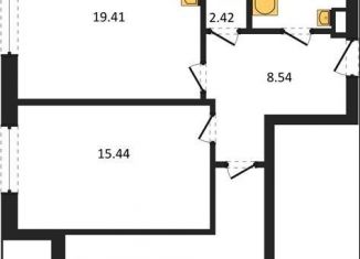 Продается 2-ком. квартира, 70 м2, Новосибирская область, улица Краузе, 31