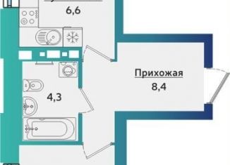 Продаю двухкомнатную квартиру, 51.3 м2, Удмуртия