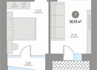 Продается 1-комнатная квартира, 67.2 м2, Тюменская область