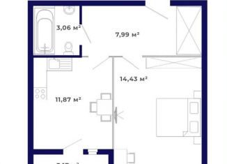 Продажа 1-комнатной квартиры, 40.5 м2, Иркутская область