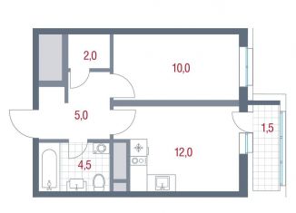 Продам однокомнатную квартиру, 35 м2, Московская область, микрорайон Новые Котельники, 11