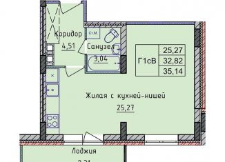 Продается квартира студия, 58.4 м2, Ярославль, Фрунзенский район