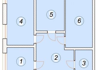 Продается 3-ком. квартира, 79.9 м2, Ульяновск, Бакинская улица, 71