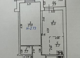 Продам 2-ком. квартиру, 63.5 м2, Ростов-на-Дону, ЖК Новый Горизонт, Тибетская улица, 1Вс8