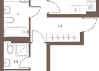 Продается 2-комнатная квартира, 63.5 м2, Пензенская область