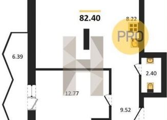 Продам 3-ком. квартиру, 82.4 м2, Воронеж, Ленинский район, улица Ворошилова, 10/1