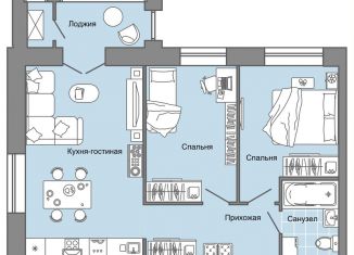 Продам 3-комнатную квартиру, 58 м2, Удмуртия, улица Строителя Николая Шишкина, 11к1